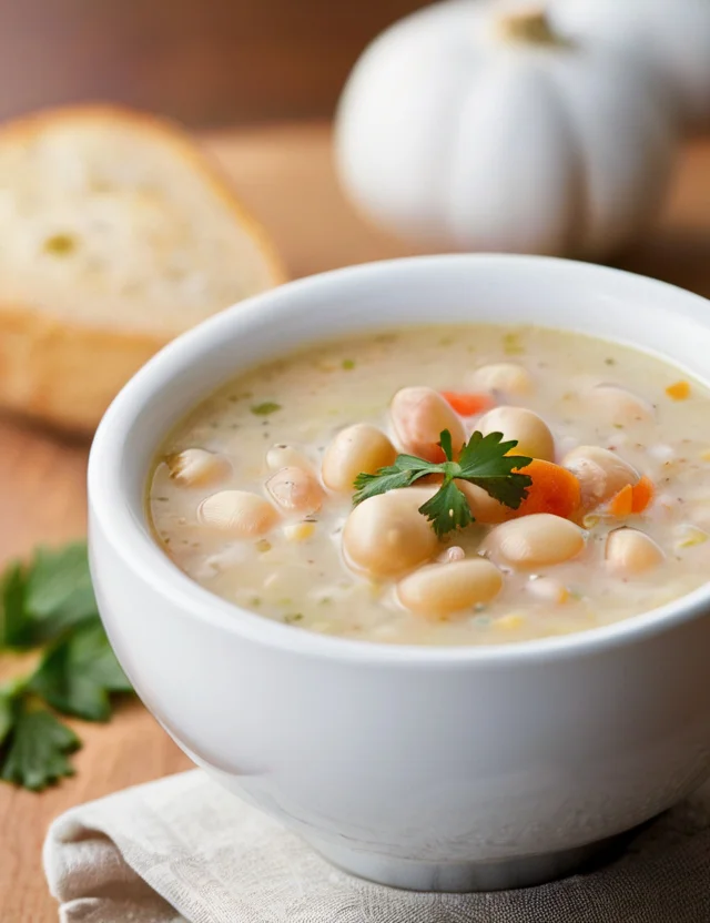 White Chickpea Chili - Vegan
